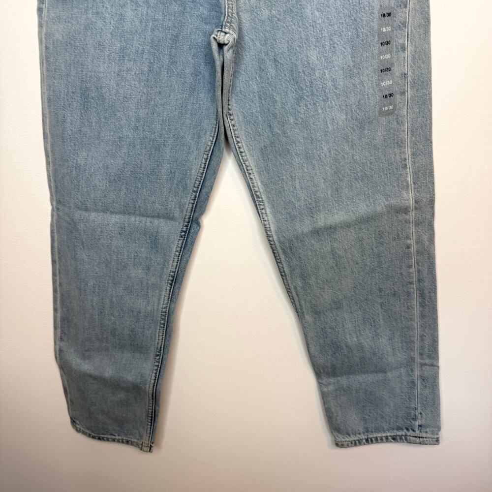GAP 90s High Rise Mom Jeans In Light Wash Size 30 New - Picture 7 of 14